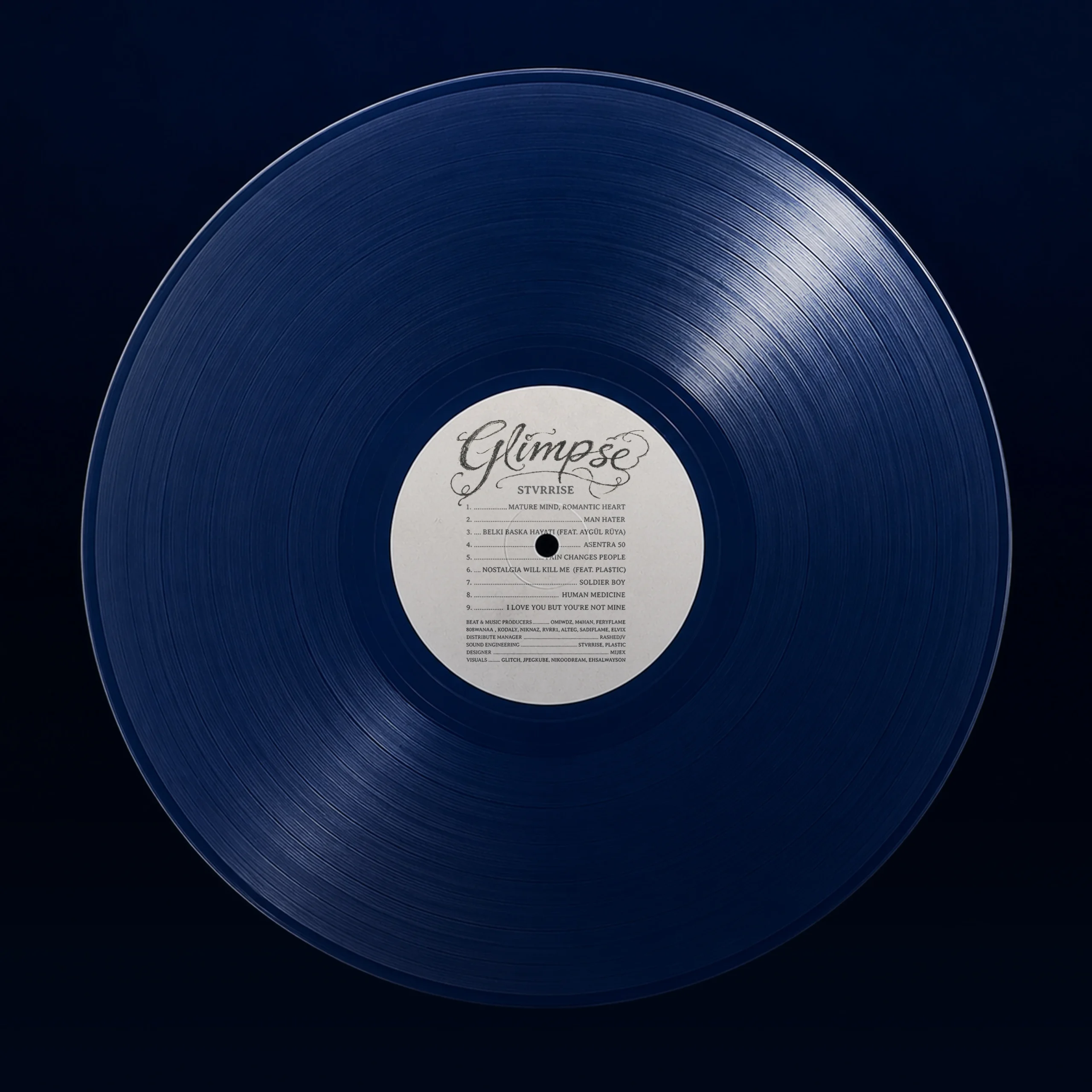 GLIMPSE symbolic disc artwork